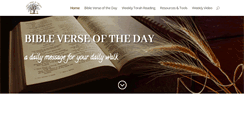 Desktop Screenshot of bibleverseoftheday.com