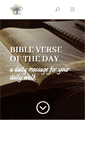 Mobile Screenshot of bibleverseoftheday.com